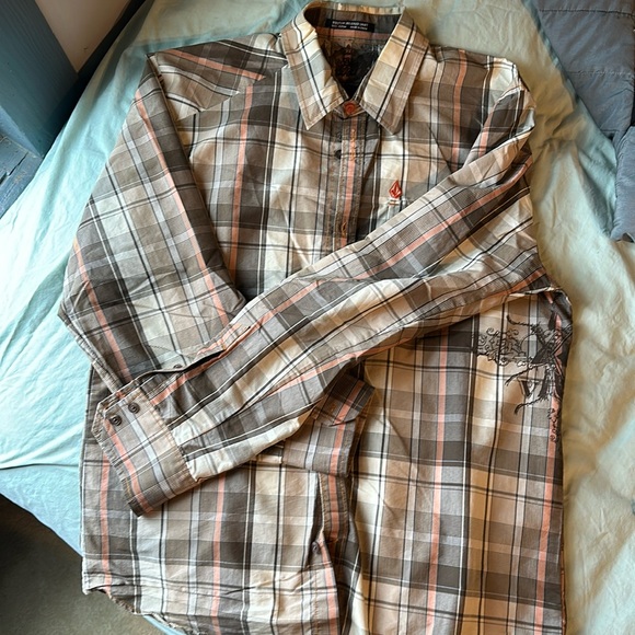 Men’s Volcom Tailored Shirt size med NWOT - Picture 1 of 4